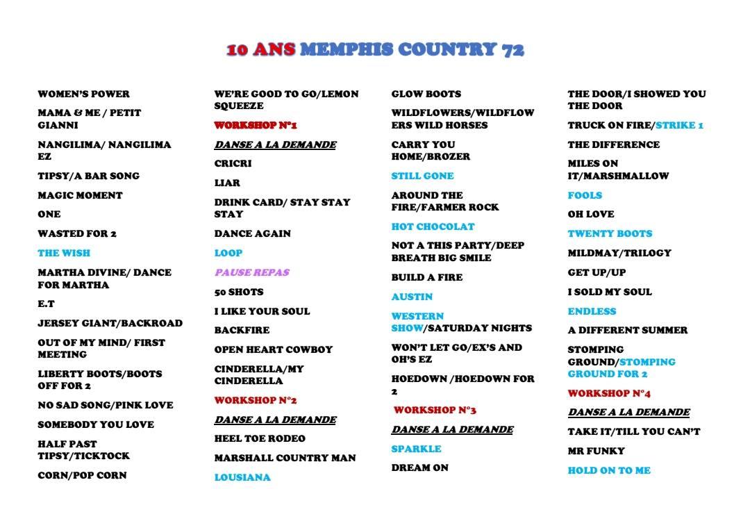 Playlist memphis country 72 1